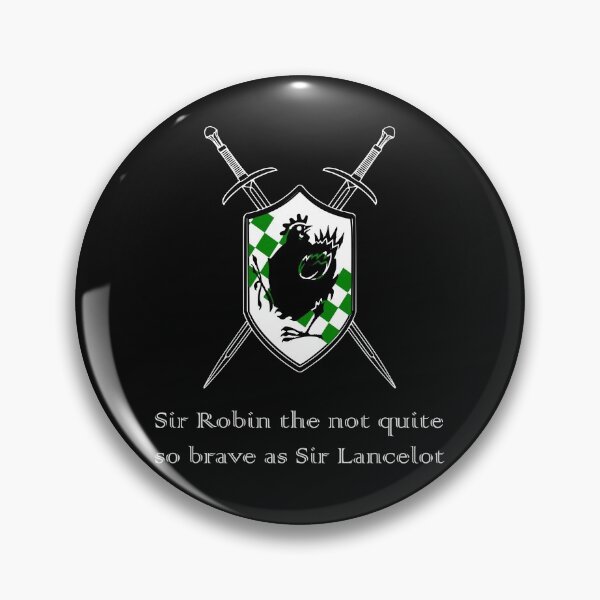 Artikelvorschau, Sir Robin ist nicht ganz so mutig wie Sir Lancelot - British Comedy entworfen und verkauft von jacob-jendrey.