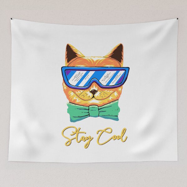 Item preview, cat stay cool designed and sold by Timegraf.