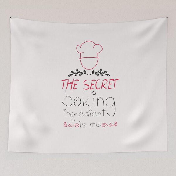 Item preview, The secret baking ingredient is me - Funny -Baking designed and sold by Hannah  Pillic.