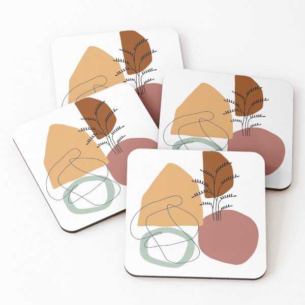 Item preview, geometrical, abstract, minimal, modern, pastel designed designed and sold by Inadesignstore.
