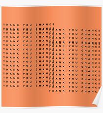 Thank You Chance! | The Life of Pablo | Kanye West Poster