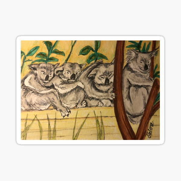 Cute Koalas Sticker