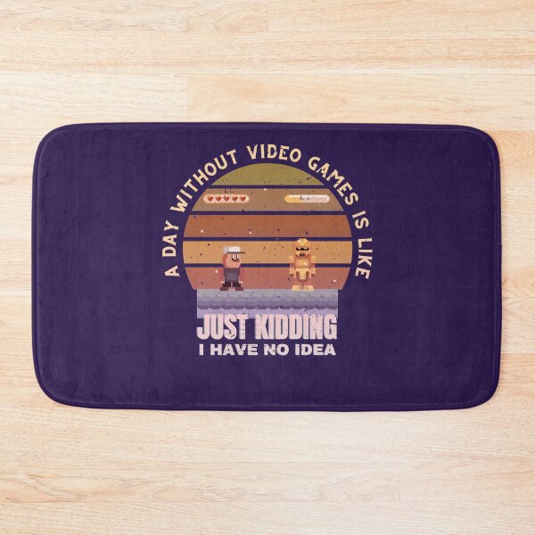 Item preview, A Day Without Video Games Is Like Just Kidding I Have No Idea Gamer Girl Or Boy Retro Vintage designed and sold by trendo.