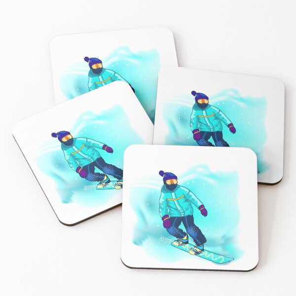 Item preview, Snowboarder in action designed and sold by LanaGord.