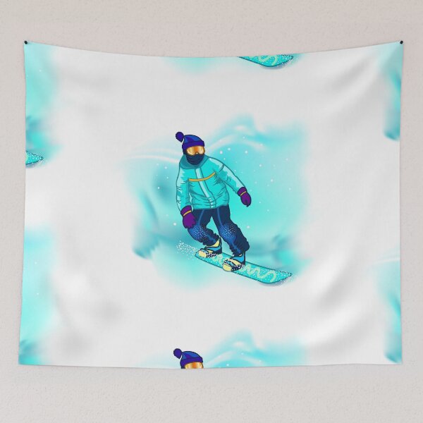 Item preview, Snowboarder in action designed and sold by LanaGord.