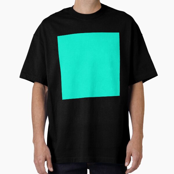Bright Turquoise Oversized T-Shirt