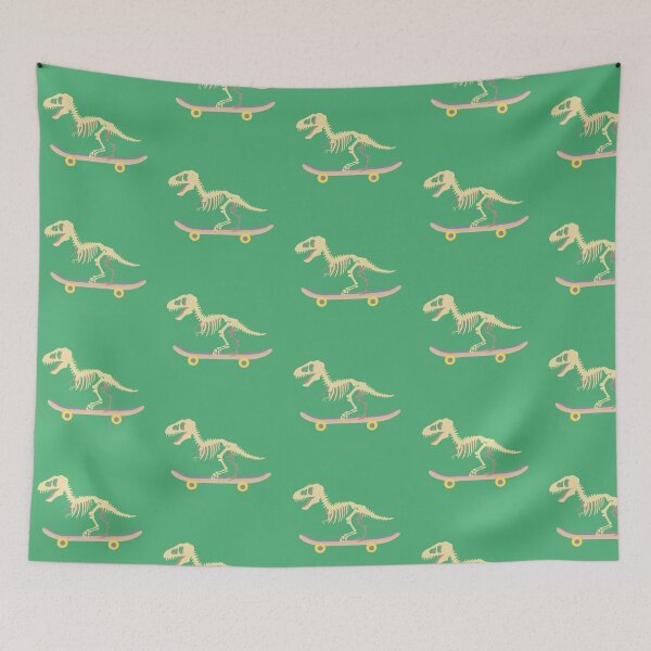 Item preview, Skateboarder Dinosaur designed and sold by FadsBoo.