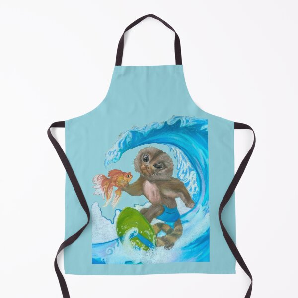 Item preview, Pygmy Marmoset - Surfer - Superhero designed and sold by MariaSibireva.