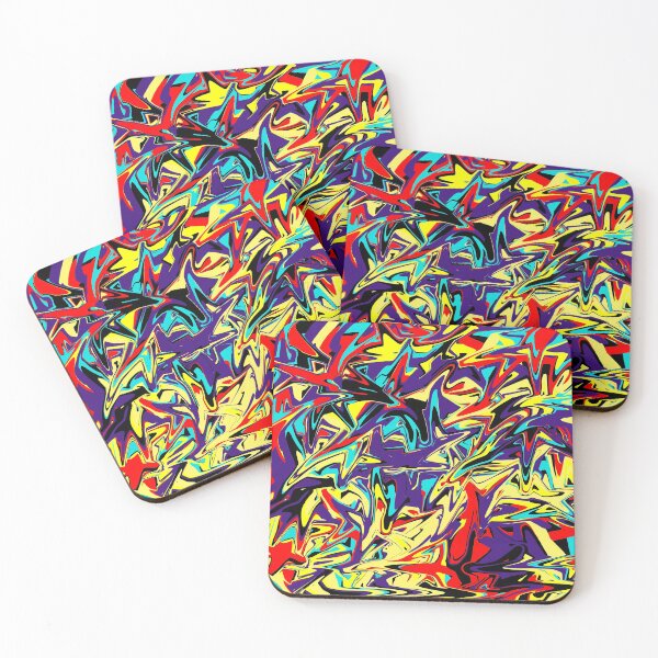 Item preview, Aggressive Color Abstract designed and sold by Erwin-Bratz.