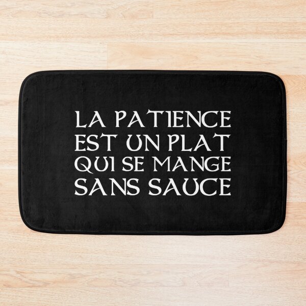Item preview, Kaamelott - Patience is a dish that is eaten without sauce designed and sold by nownaw.