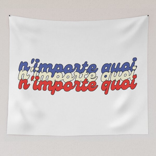 Item preview, N'IMPORTE QUOI French Words WHATEVER French Language designed and sold by a-little-ink.