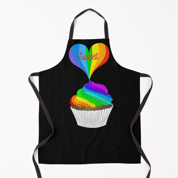 Artikelvorschau, Cupcake Rainbow Sweet Heart Spaß positive glückliche Geschenkideen für Kinder, Kind, Tween, Teenager, Freund oder Familie entworfen und verkauft von DanceStrong.