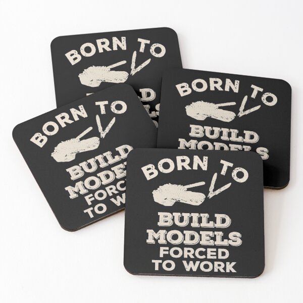 Item preview, Born To Build Models, Forced To Work Funny Gift For Model Builders designed and sold by JokeGysen.