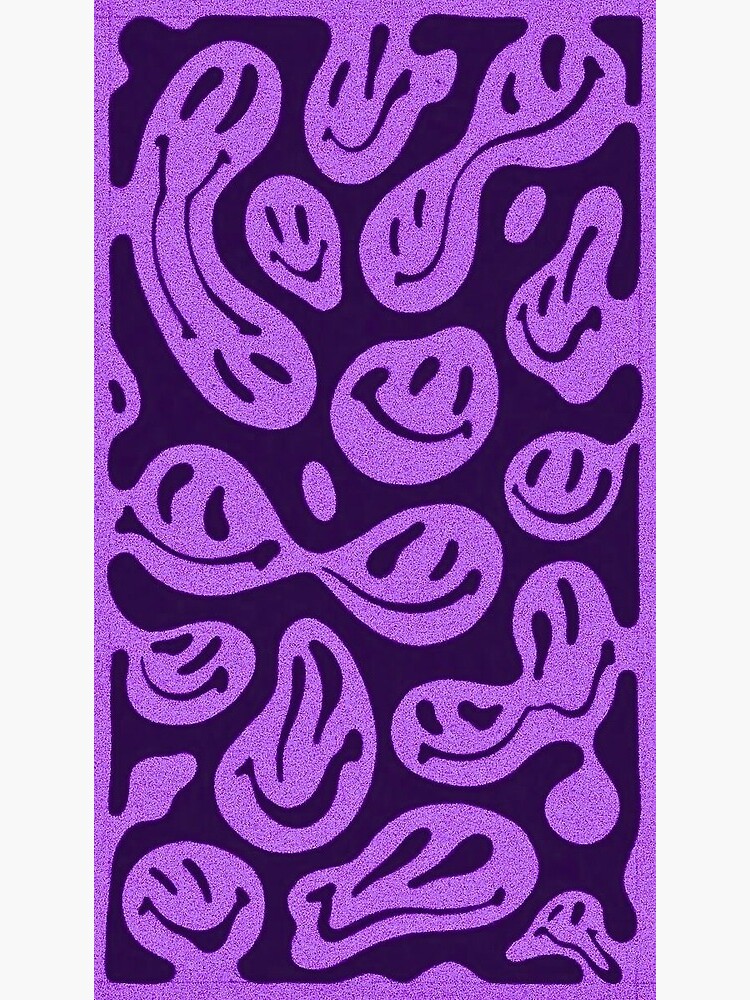 Download Funny Crazy Melted Seamless Pattern Aesthetic Trippy Smiley Face  Wallpaper  Wallpaperscom