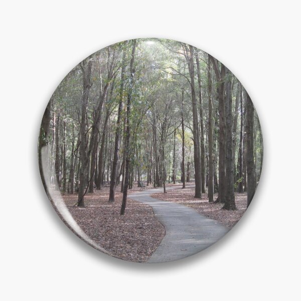 Item preview, Trees Forest Path Walkway Shalom Park Ocala Florida designed and sold by ValeriesGallery.