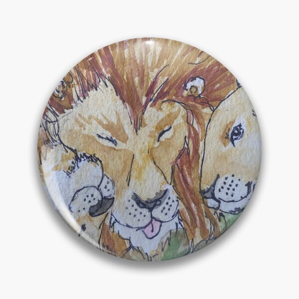 Item preview, Lion Family designed and sold by helenadomenic.