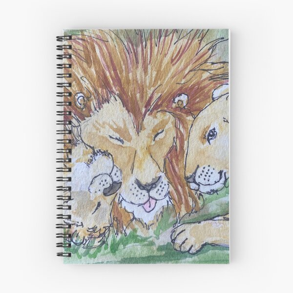 Item preview, Lion Family designed and sold by helenadomenic.