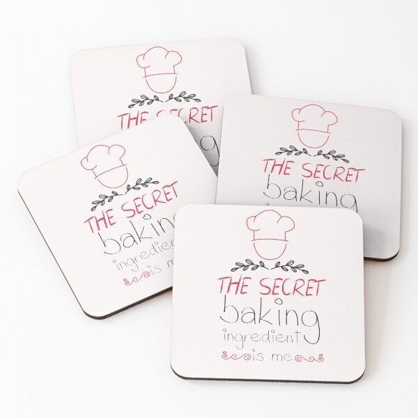 Item preview, The secret baking ingredient is me - Funny -Baking designed and sold by Hannah  Pillic.