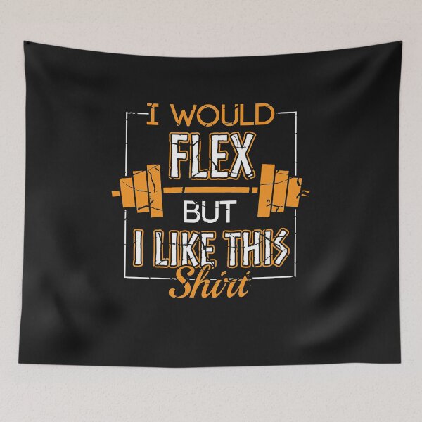 Item preview,  I Would Flex But I Like This  designed and sold by kamaldc.