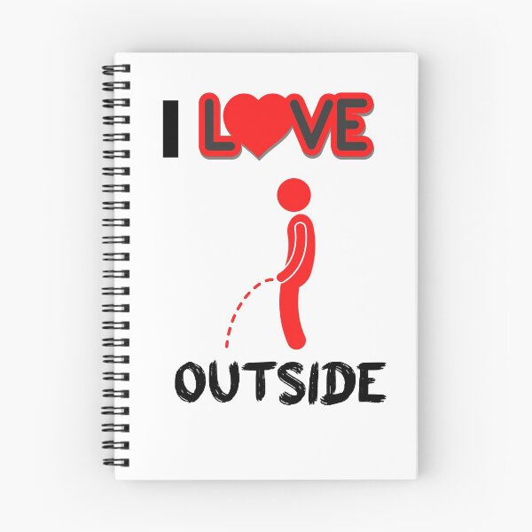 Item preview, I Love Peeing Outside funny idea for T-Shirt designed and sold by lhousshop.