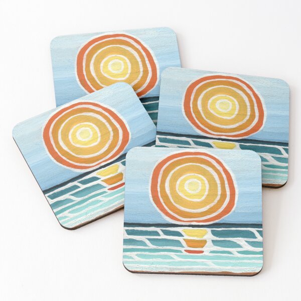 Item preview, Seascape Sunrise Ocean Lover designed and sold by erinbelkin.