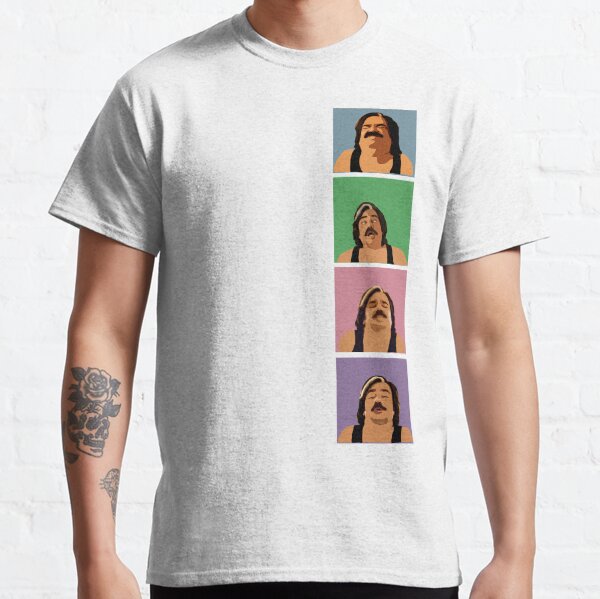 Toast of London Funny Face Matt Berry Collage Classic T-Shirt