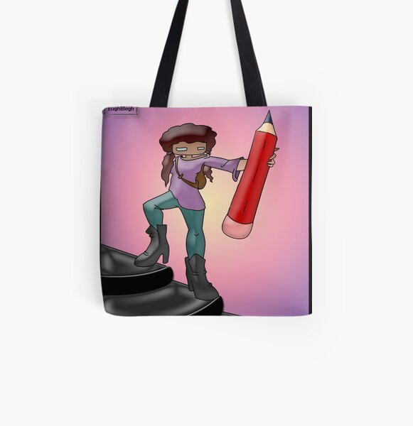 Pencilina All Over Print Tote Bag