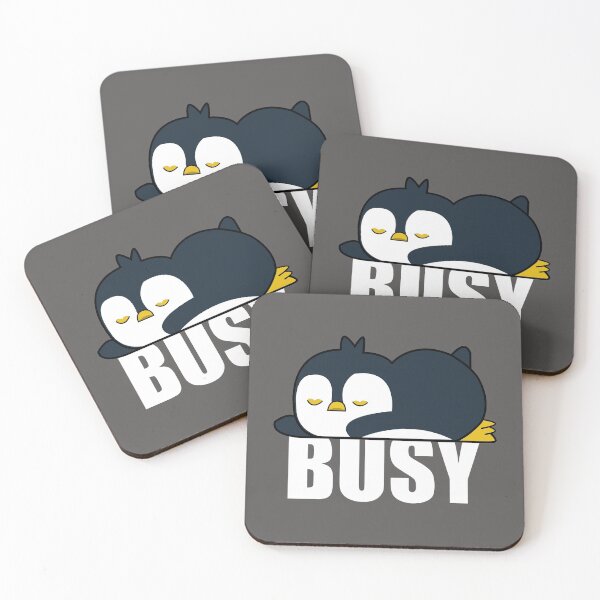 Item preview, Penguin Busy Relax Sleepy Sleeping Resting Ice Snow Bird Antarctic Cute Gift designed and sold by TheAplus.