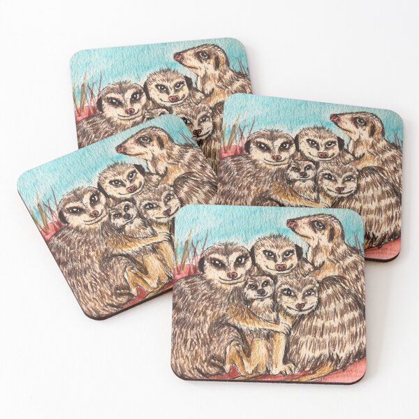 Item preview, Meerkats designed and sold by helenadomenic.