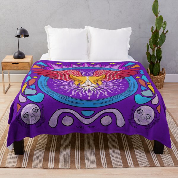 Item preview, Esoteric Psychedelic Feline designed and sold by Sissy Prints.