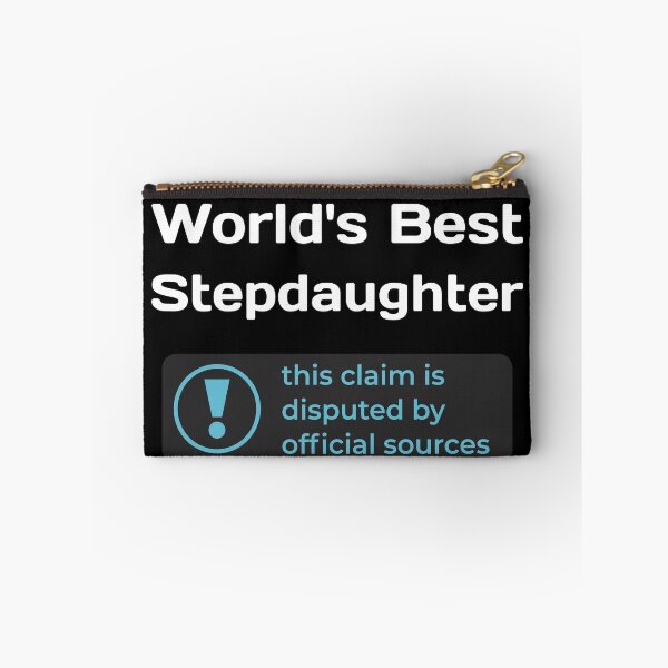Item preview, This Claim is Disputed (World's Best Stepdaughter) - Self Deprecating designed and sold by WeaveTrumpet.
