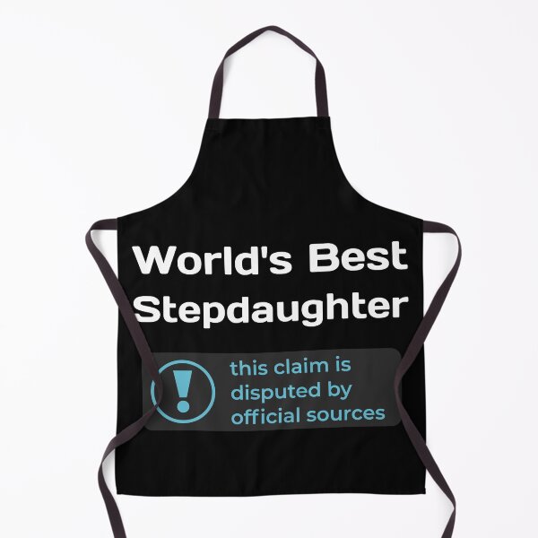 Item preview, This Claim is Disputed (World's Best Stepdaughter) - Self Deprecating designed and sold by WeaveTrumpet.