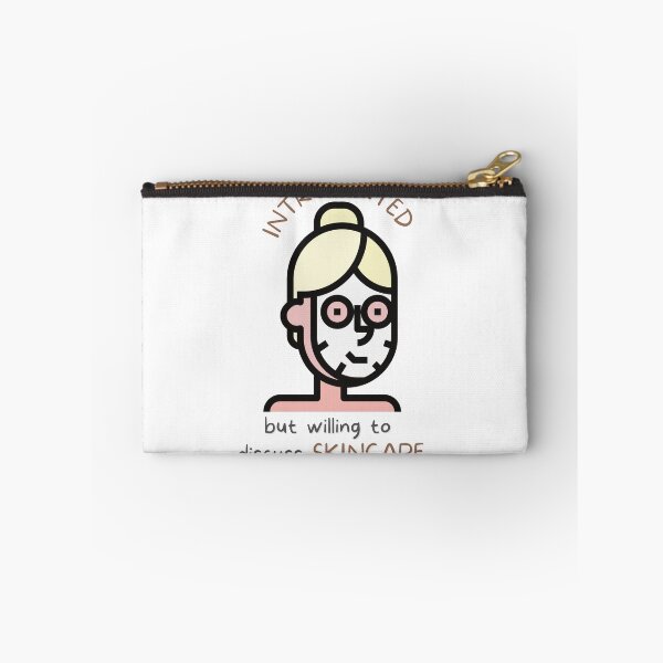 Item preview, Introverted But Willing To Discuss Skincare designed and sold by casualism.