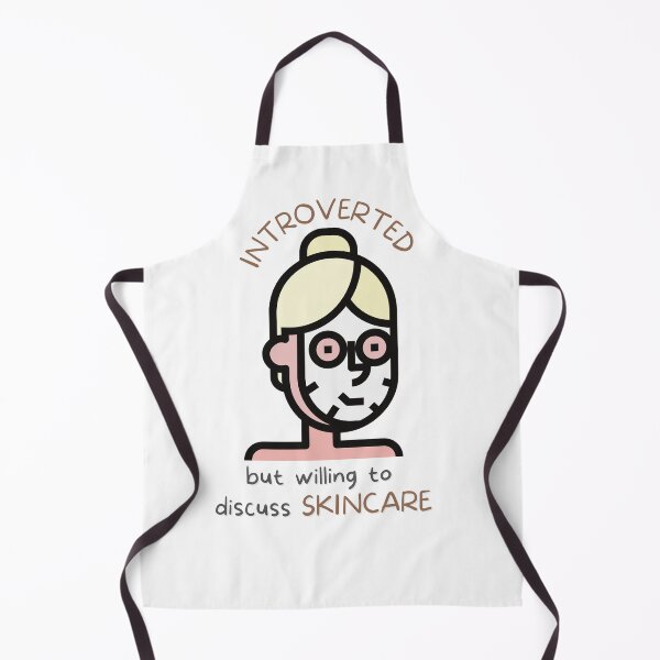 Item preview, Introverted But Willing To Discuss Skincare designed and sold by casualism.