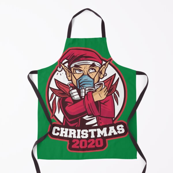 Item preview, Funny Christmas 2020 Quarantine Elf designed and sold by WordsmithNerd.