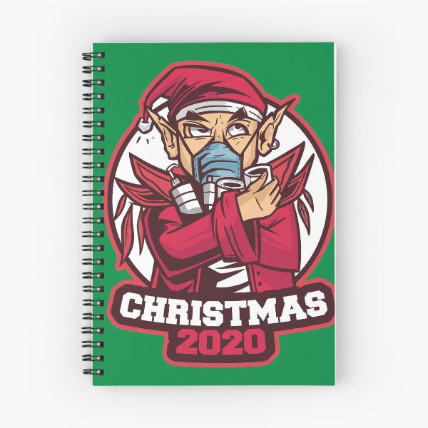 Item preview, Funny Christmas 2020 Quarantine Elf designed and sold by WordsmithNerd.