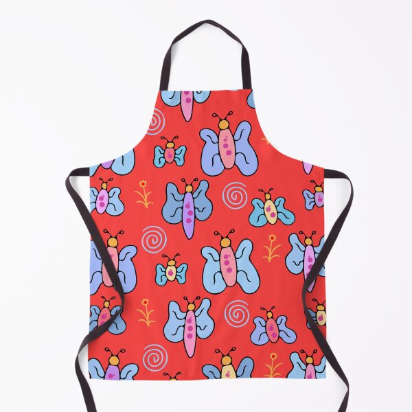 Item preview, Cute and Colorful Butterfly Pattern (red) designed and sold by Davey's Designs.