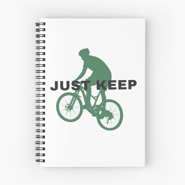 Item preview, Just Keep Biking - Gifts for bikers designed and sold by YoungESC.