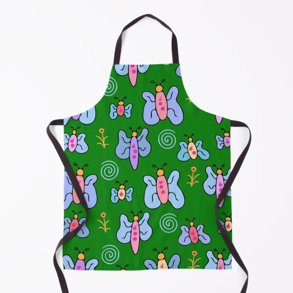Item preview, Cute and Colorful Butterfly Pattern (green) designed and sold by Davey's Designs.