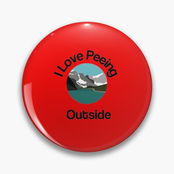 Item preview, I Love Peeing Outside funny idea for T-Shirt designed and sold by lhousshop.