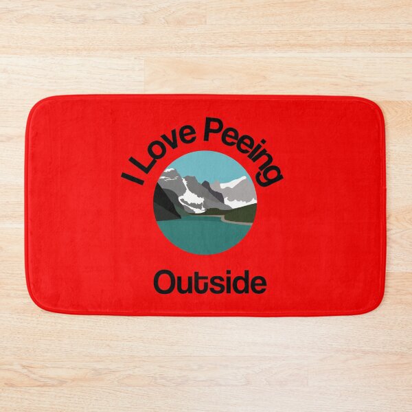 Item preview, I Love Peeing Outside funny idea for T-Shirt designed and sold by lhousshop.