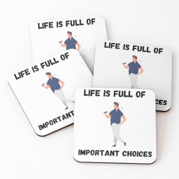 Item preview,  Life is full of important choices Shirt designed and sold by Karim Hasraoui.