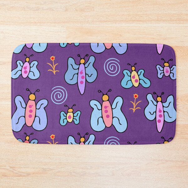 Item preview, Cute and Colorful Butterfly Pattern (purple) designed and sold by Davey's Designs.