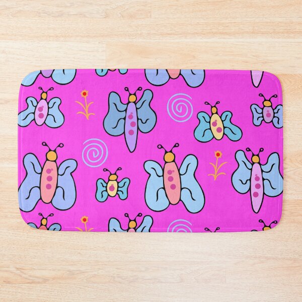 Item preview, Cute and Colorful Butterfly Pattern (pink) designed and sold by Davey's Designs.