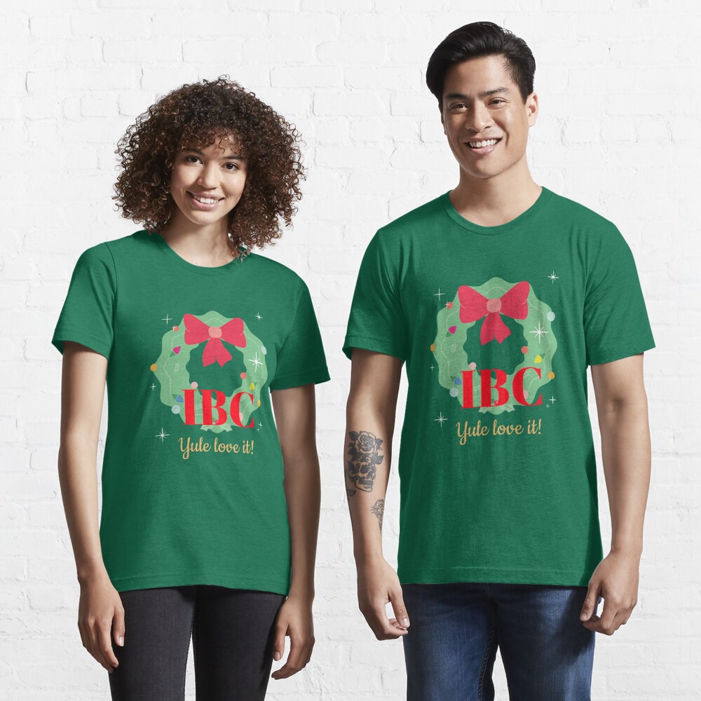 IBC YULE LOVE IT UNOFFICIAL SCROOGED CHRISTMAS T-SHIRT ADULTS & KIDS SIZES COLS 
