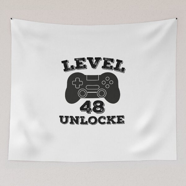 Item preview,  Level 48 unlocked - 40th birthday gift designed and sold by ThebestArtshop.