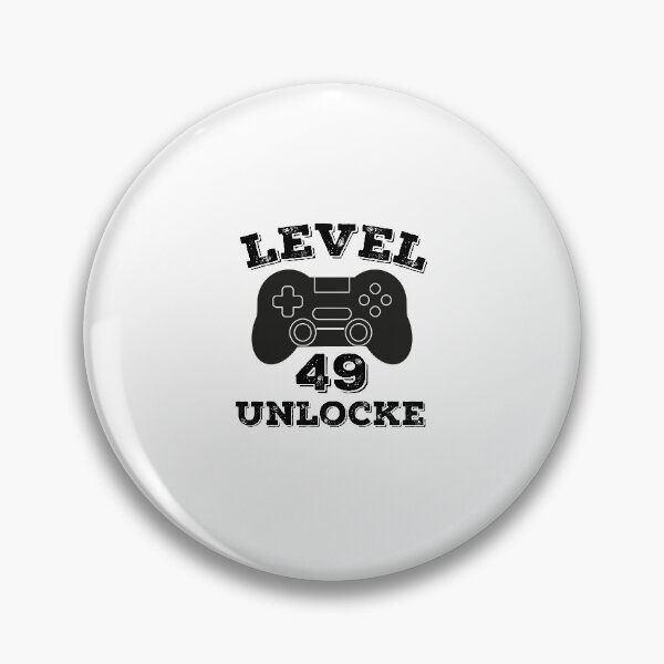 Item preview, Level 49 unlocked - 49th birthday gift designed and sold by ThebestArtshop.