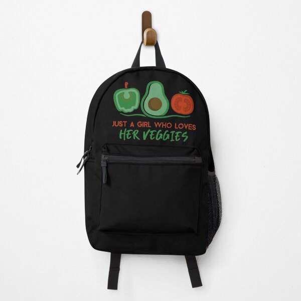 Item preview, Just a Girl Who Loves Her Veggies | Veganuary Vegans designed and sold by FitFabFunny.