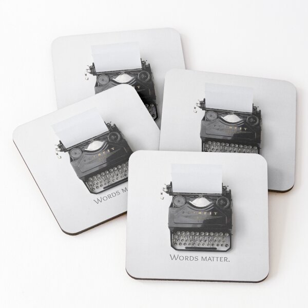 Item preview, Words Matter Typewriter designed and sold by mwagie.