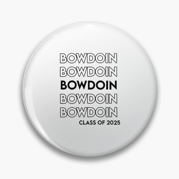 Item preview, Bowdoin Class of 2025 Repeating Design designed and sold by TooManyCows.